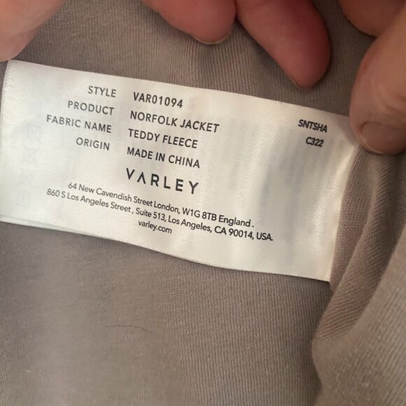 Varley Norfolk Taupe Jacket from Anthropologie - Picture 5 of 11